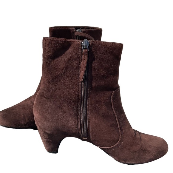 Sam Edelman Dark Brown Maddie Suede Ankle Boots / Booties - Picture 3 of 11